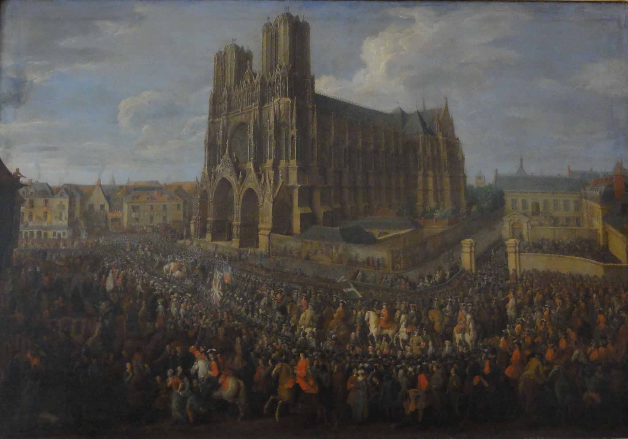 Cavalcade of Louis XV after the coronation 26 october 1722